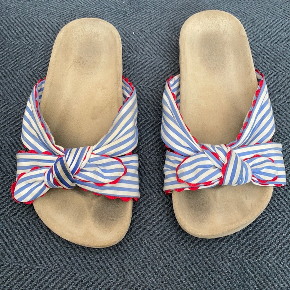 Loeffler Randall x Crewcuts beattie flats 2Y